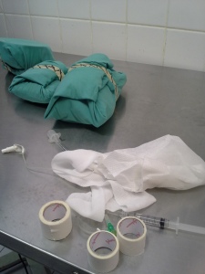 Surgical Packs, intubation, flush and catheter